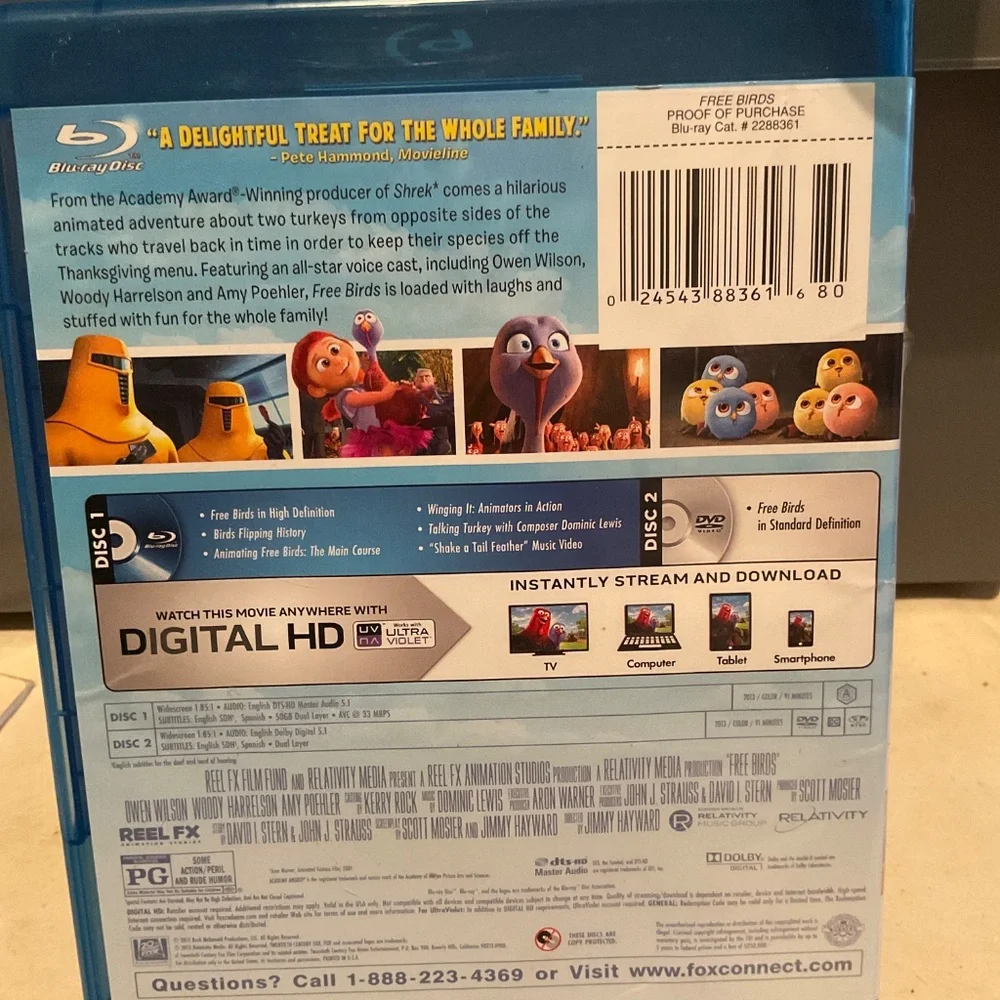 Blu Ray Disc - Freebirds. V53